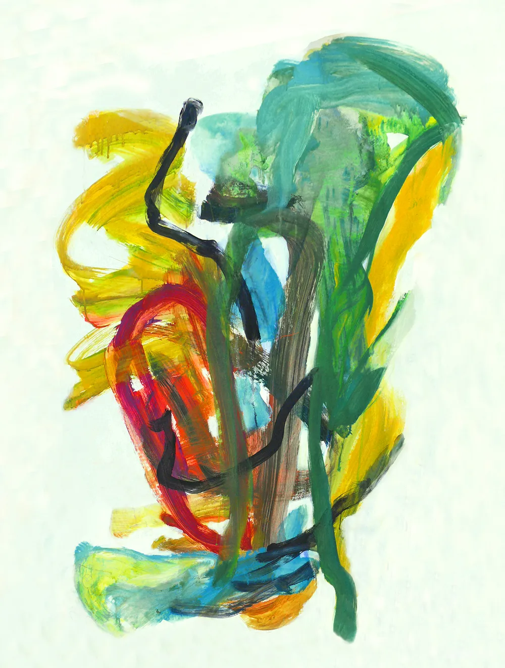 高清摄影 壁纸 一幅绿、黄、红相间的植物画
