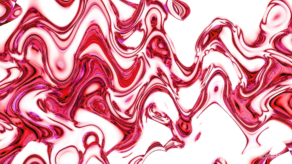 高清摄影  粉色和白色的波浪状抽象图案