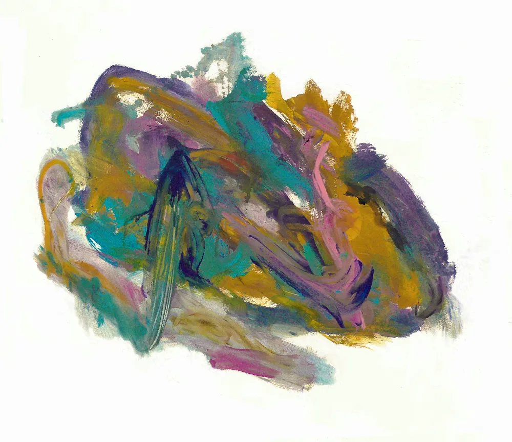 高清摄影  一幅白色背景上的叶子画