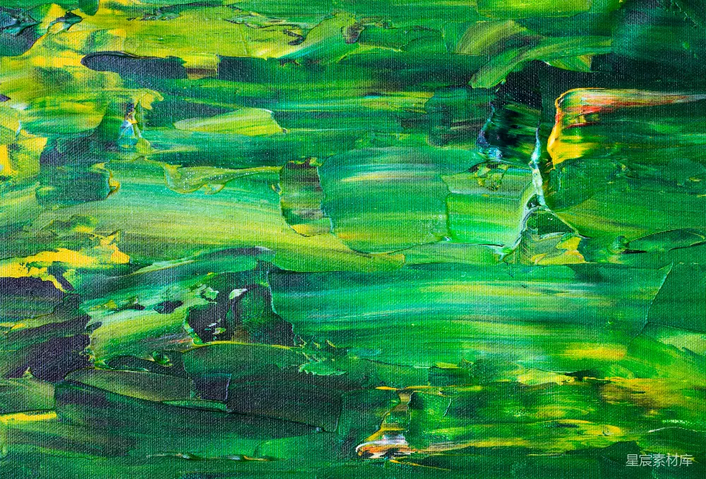 高清摄影  绿色抽象画