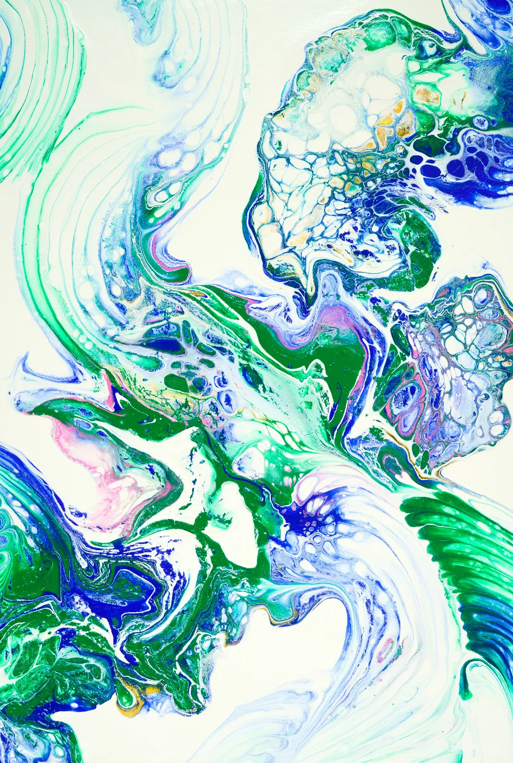 高清摄影  紫色和白色抽象画