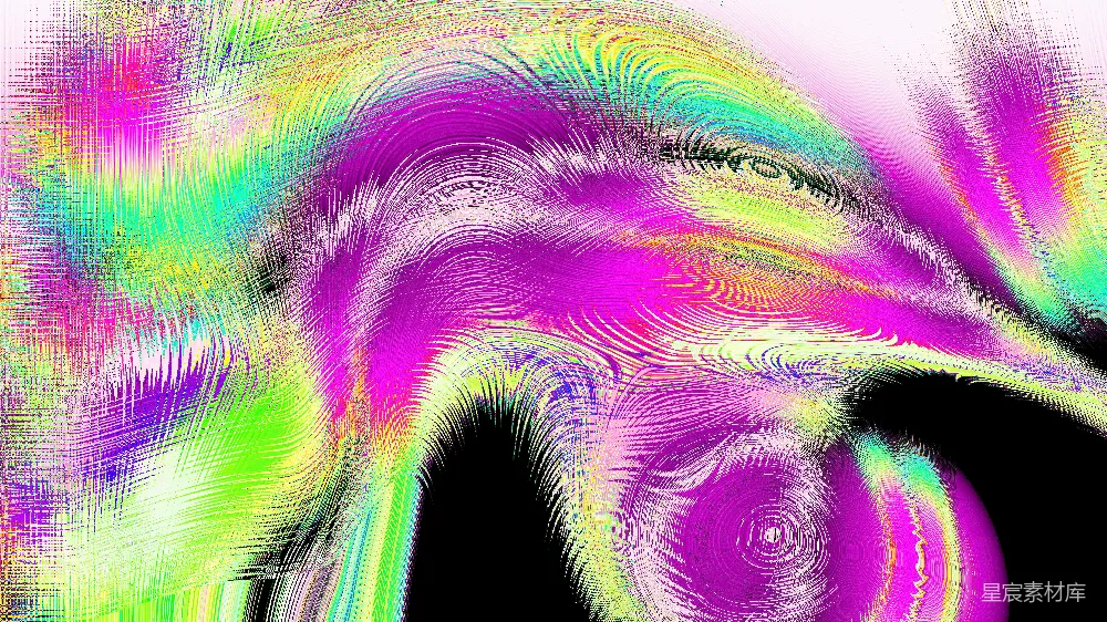 高清摄影  抽象的粉绿色调漩涡状图案