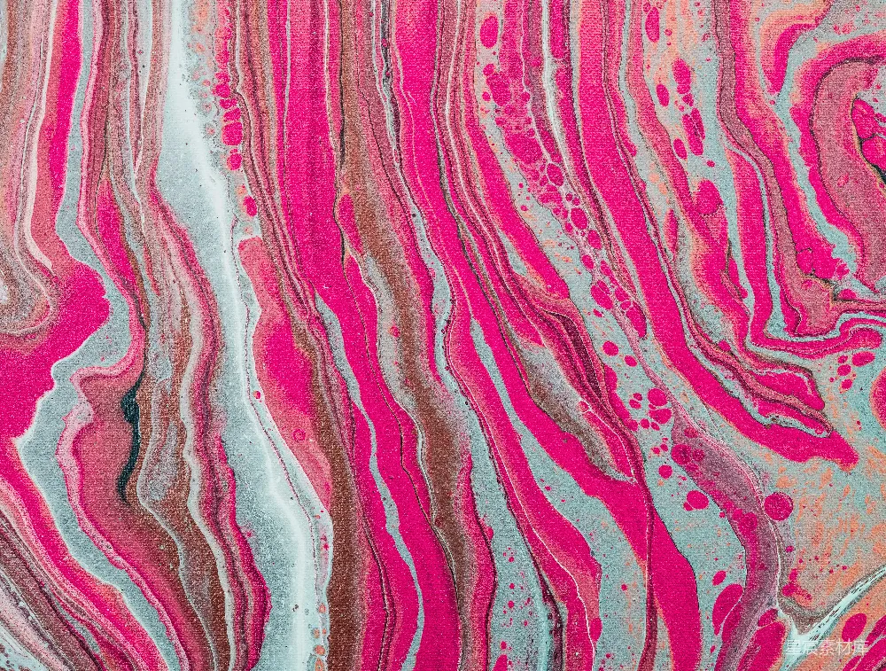 高清摄影  粉白抽象画