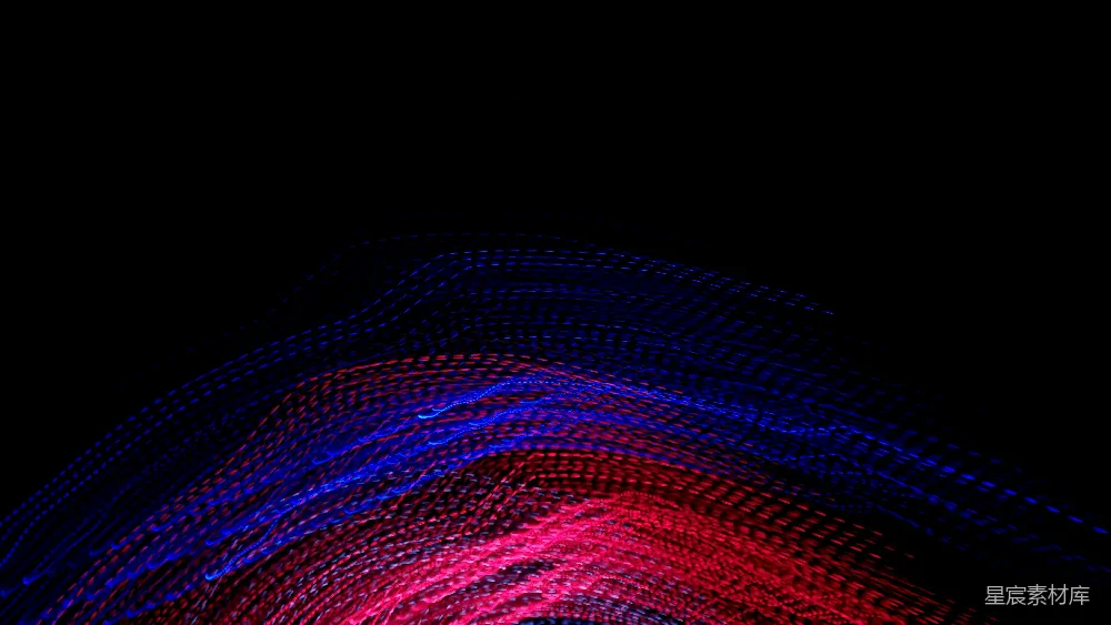 高清摄影  模糊的红蓝相间物体的图片