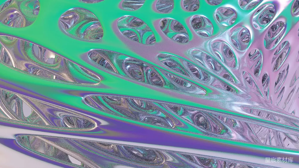 高清摄影  一张闪亮物体的特写图。