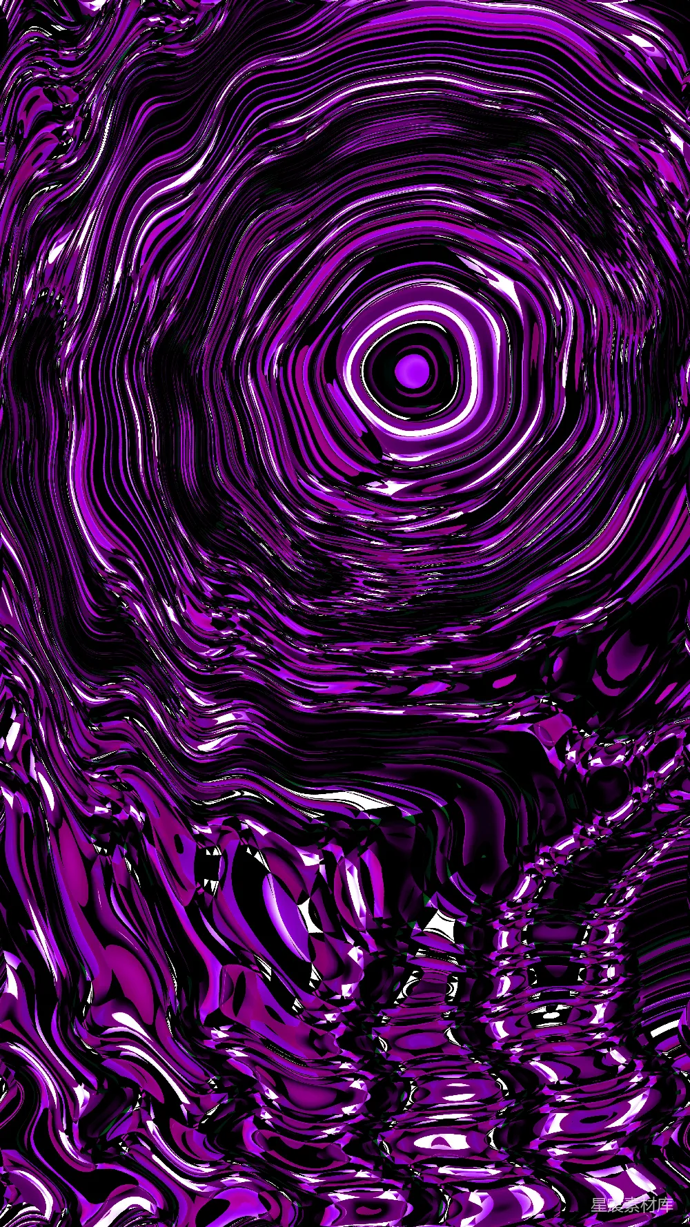 高清摄影  抽象的紫色和黑色漩涡图案