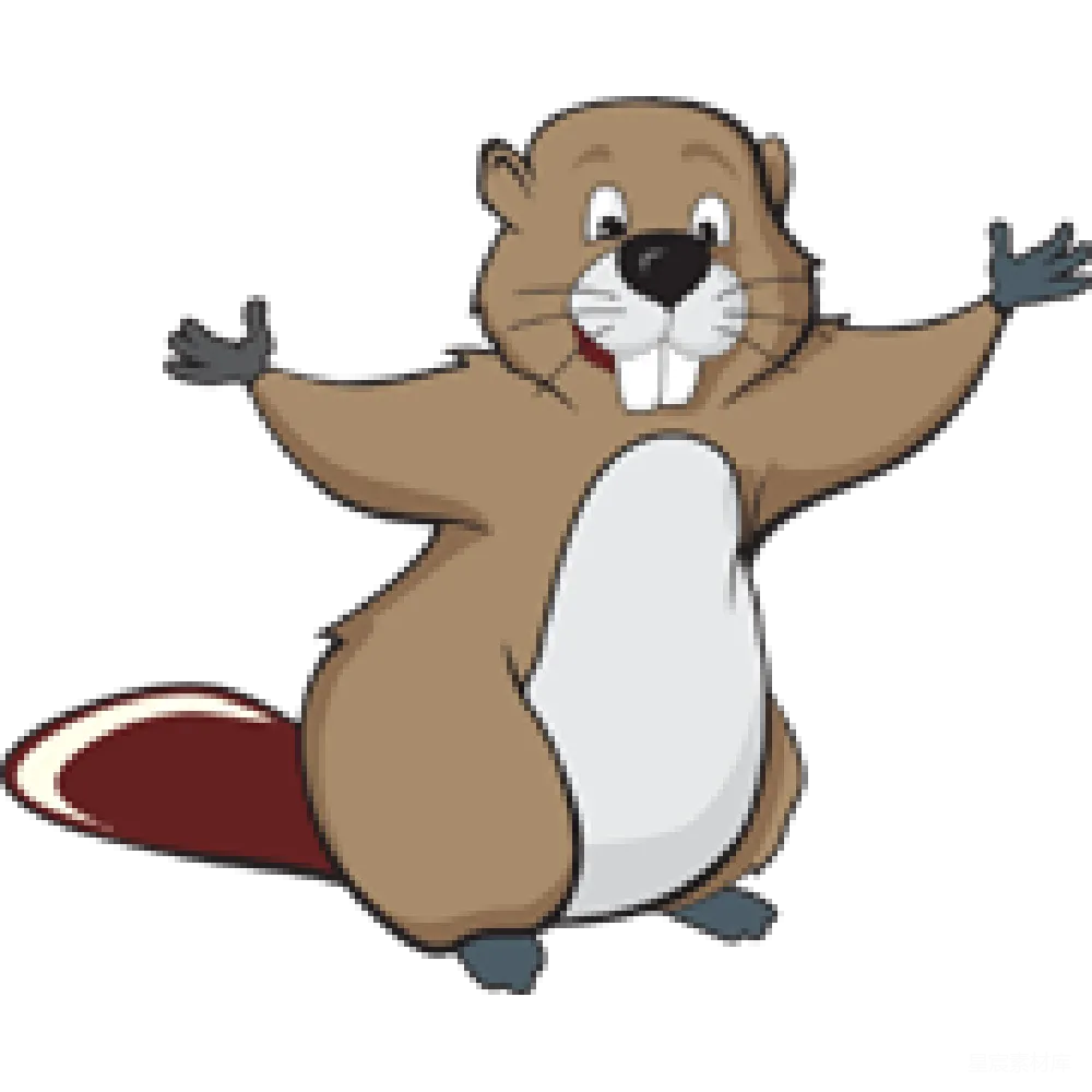 元素素材 Beaver