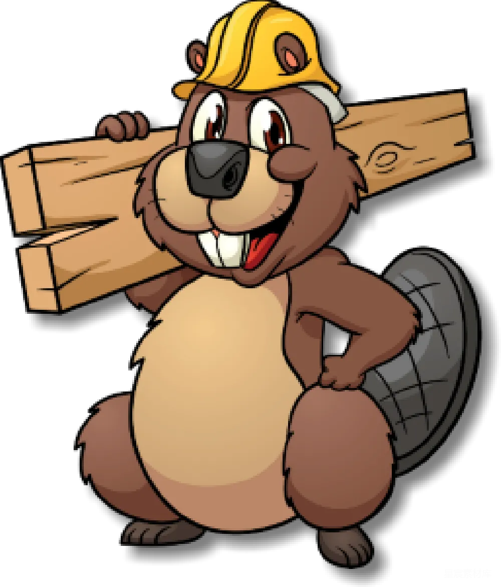 元素素材 Beaver
