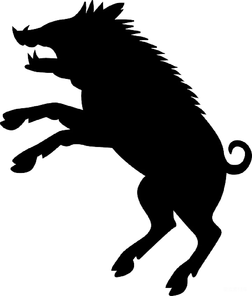 元素素材 猪