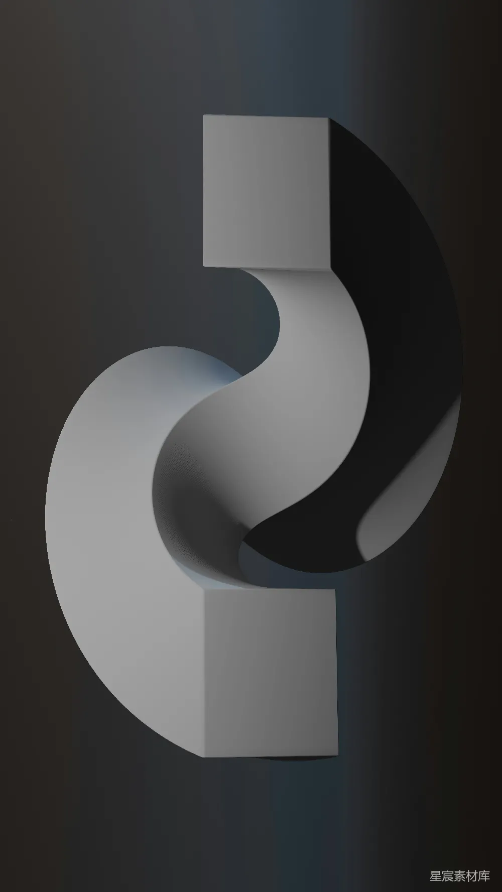 高清摄影 壁纸 一张黑白照片，展示了一个字母"s"。