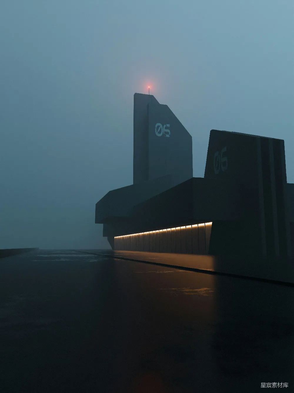 高清摄影  一座带有钟表的大型建筑