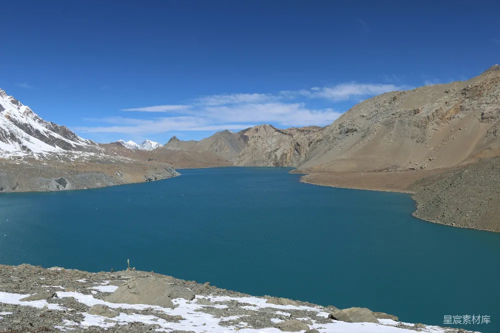 高清摄影 高原湖泊 雪山 自然风光 旅行摄影 户外探险 高原湖泊与雪山的壮丽景色