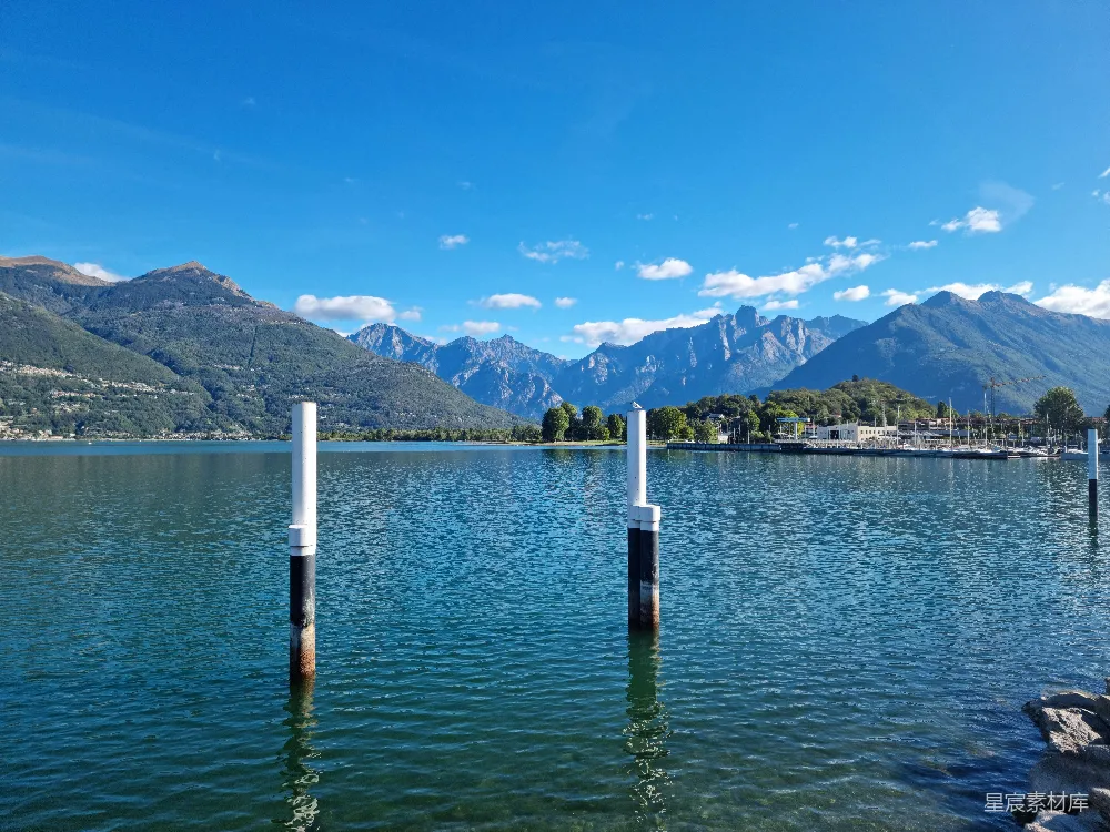 高清摄影 湖泊 山脉 宁静 自然风光 户外 湖畔的宁静与自然美景