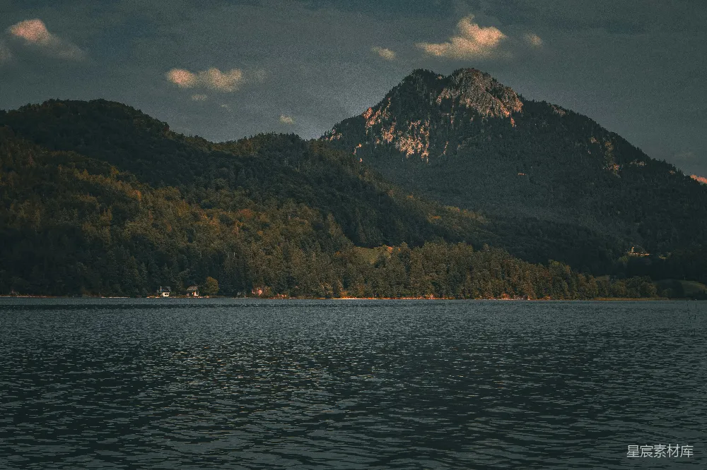 高清摄影 自然风光 山水画 宁静 山景 湖光 山湖夕照