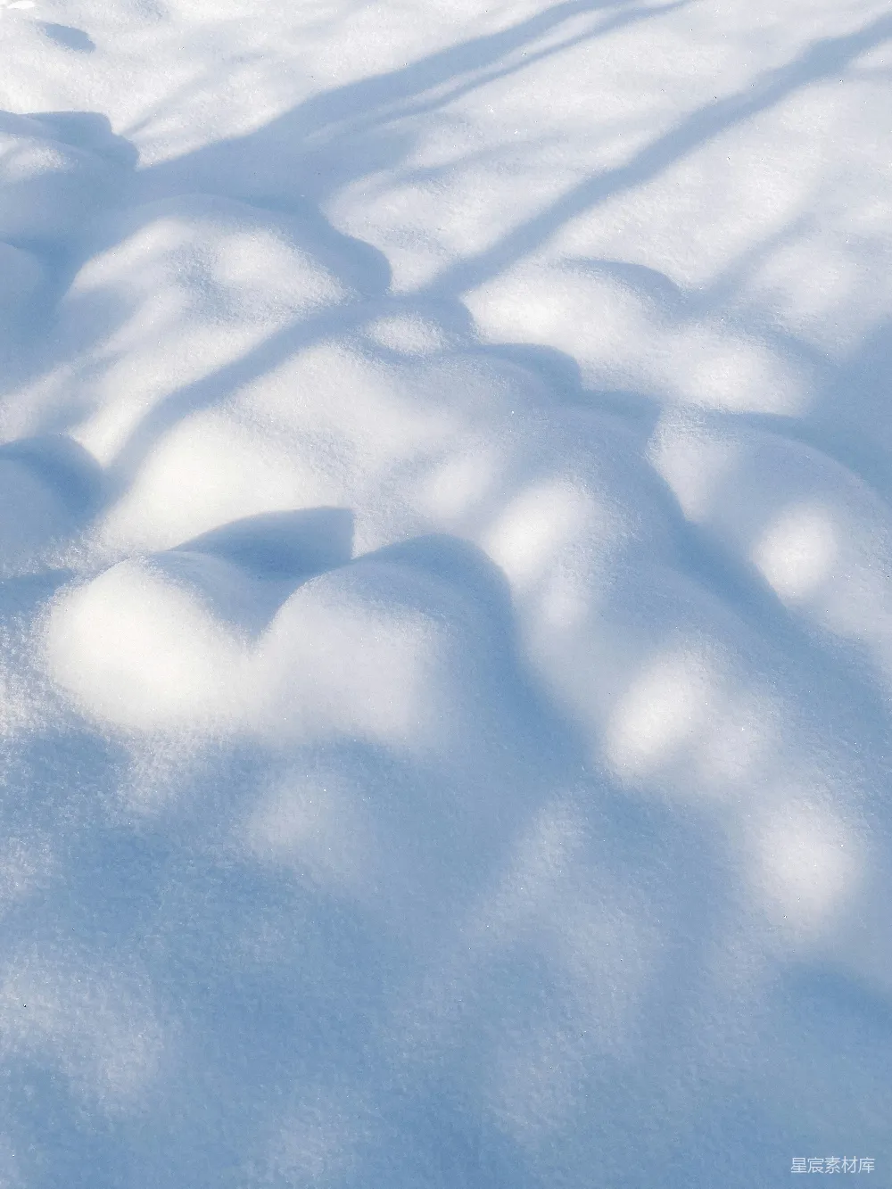 高清摄影 雪地 光影 自然 抽象 冬季 雪地光影纹理