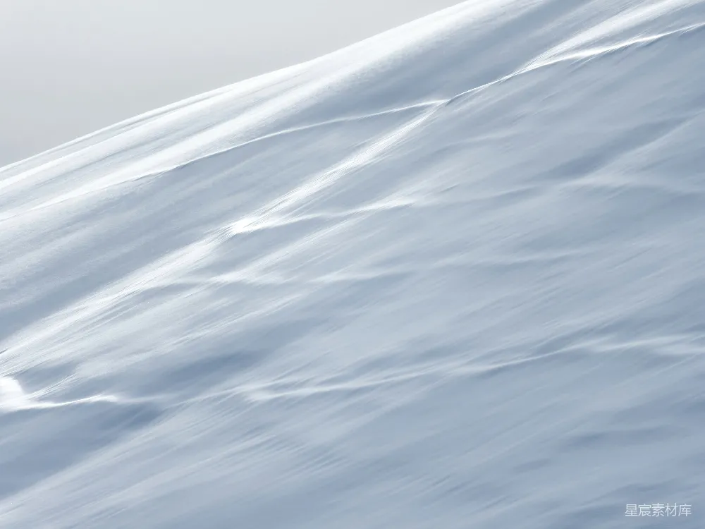高清摄影 雪坡 纹理 自然 冬季 户外 雪坡的纹理