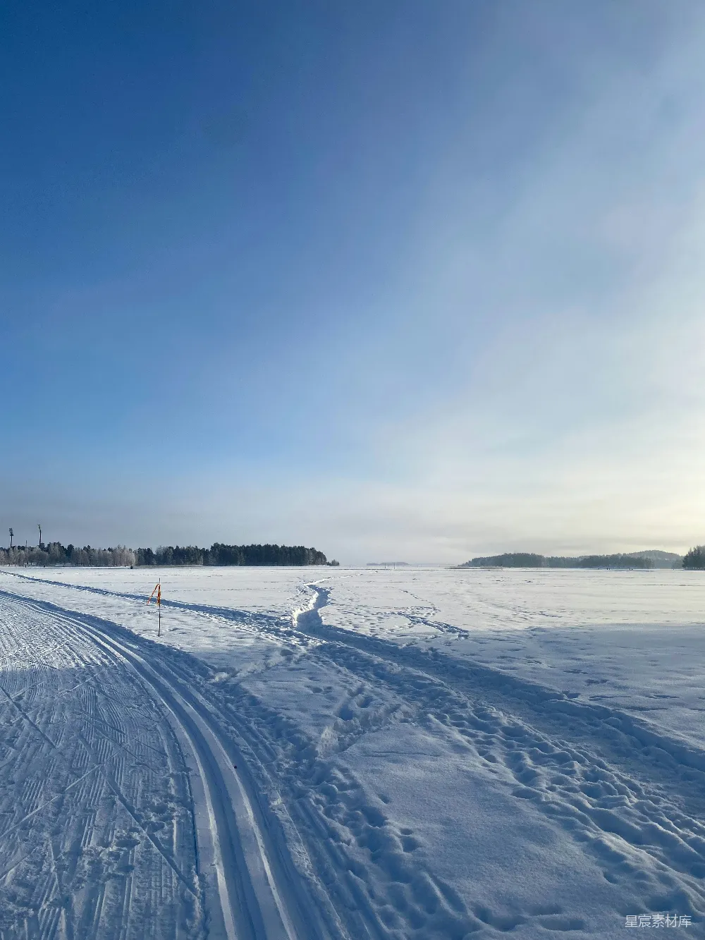 高清摄影 雪地 冬季 赛道 户外活动 自然风光 冬季雪地赛道