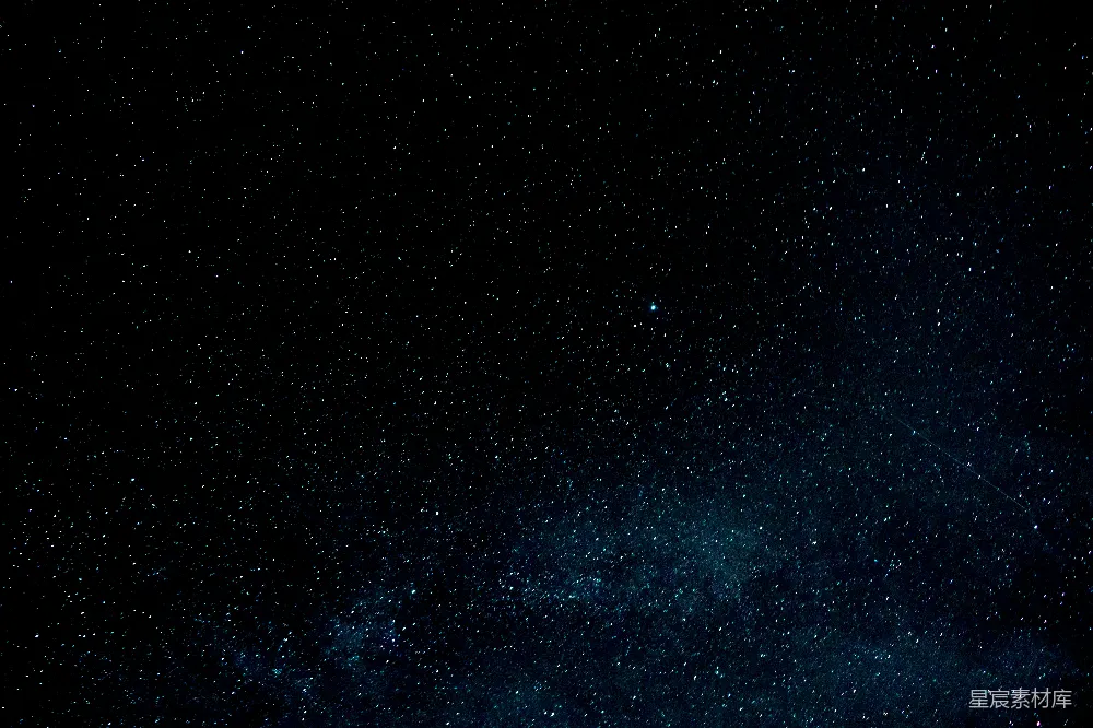 高清摄影 夜空 星河 宇宙 宁静 自然 璀璨星空下的银河