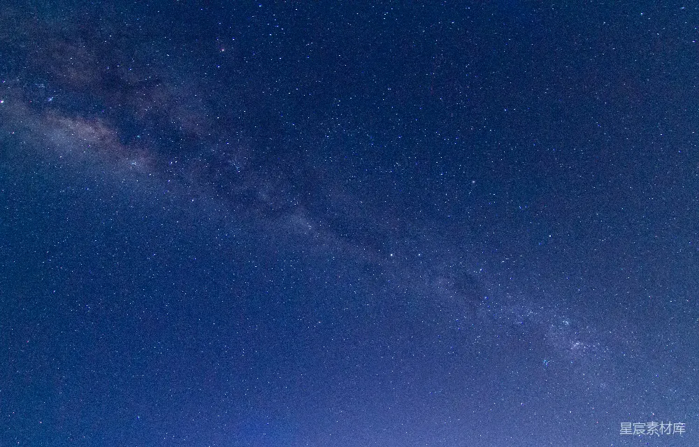 高清摄影 星空 银河 夜景 宁静 自然 璀璨星空下的银河