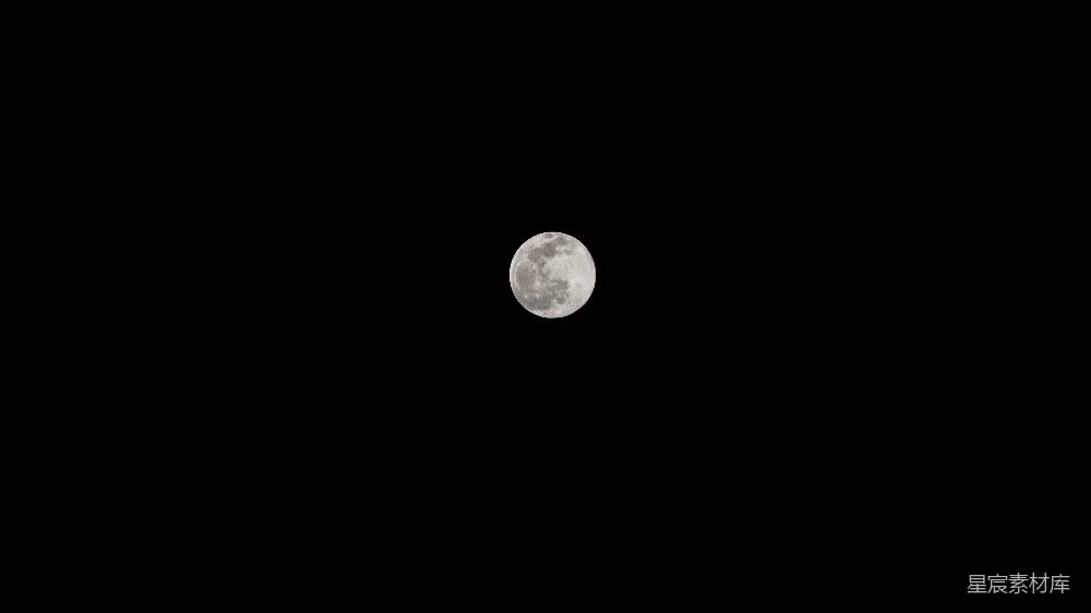 高清摄影 月亮 夜景 宁静 自然 摄影 静谧夜空中的明月
