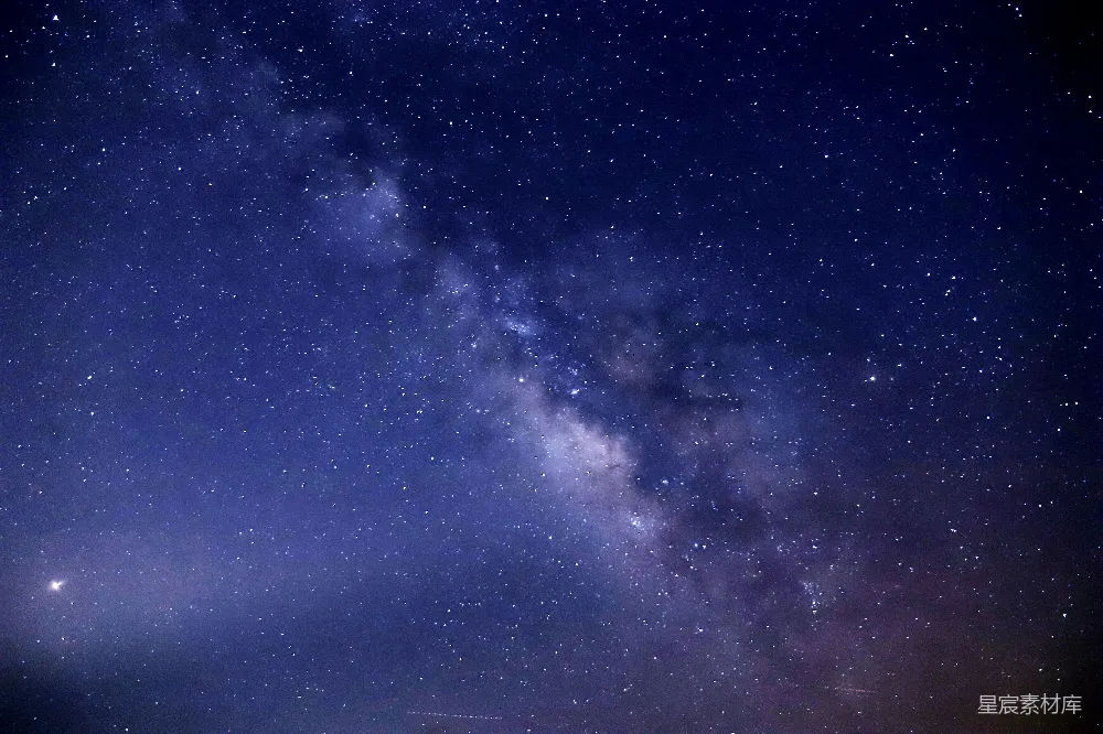 高清摄影 夜空 银河 星空 宇宙 自然 璀璨星空下的银河