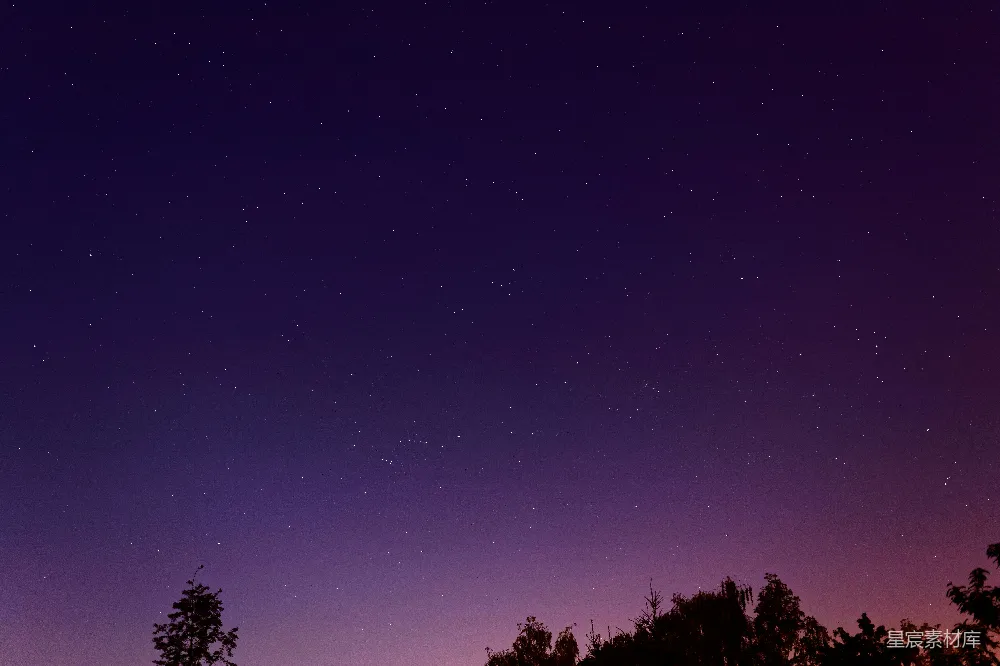 高清摄影 夜空 星星 宁静 自然 夜景 星空下的宁静