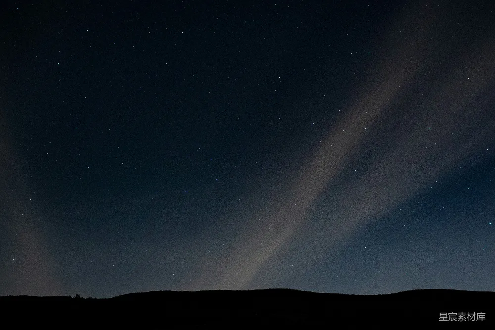 高清摄影 夜空 星河 宁静 自然 星空 星空下的宁静