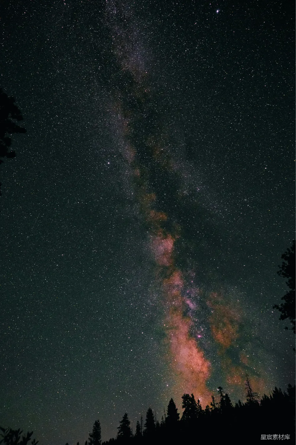 高清摄影 夜空 银河 星河 自然 宇宙 银河与夜空