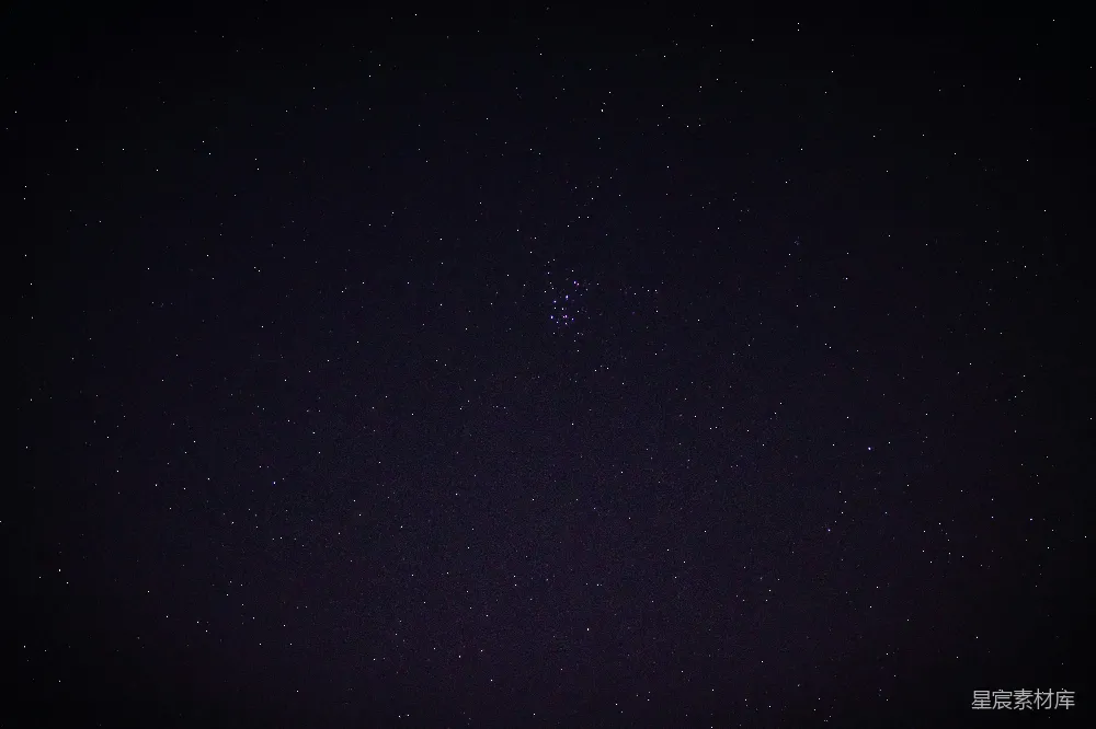 高清摄影 夜空 星星 宁静 自然 宇宙 夜空中闪烁的星群
