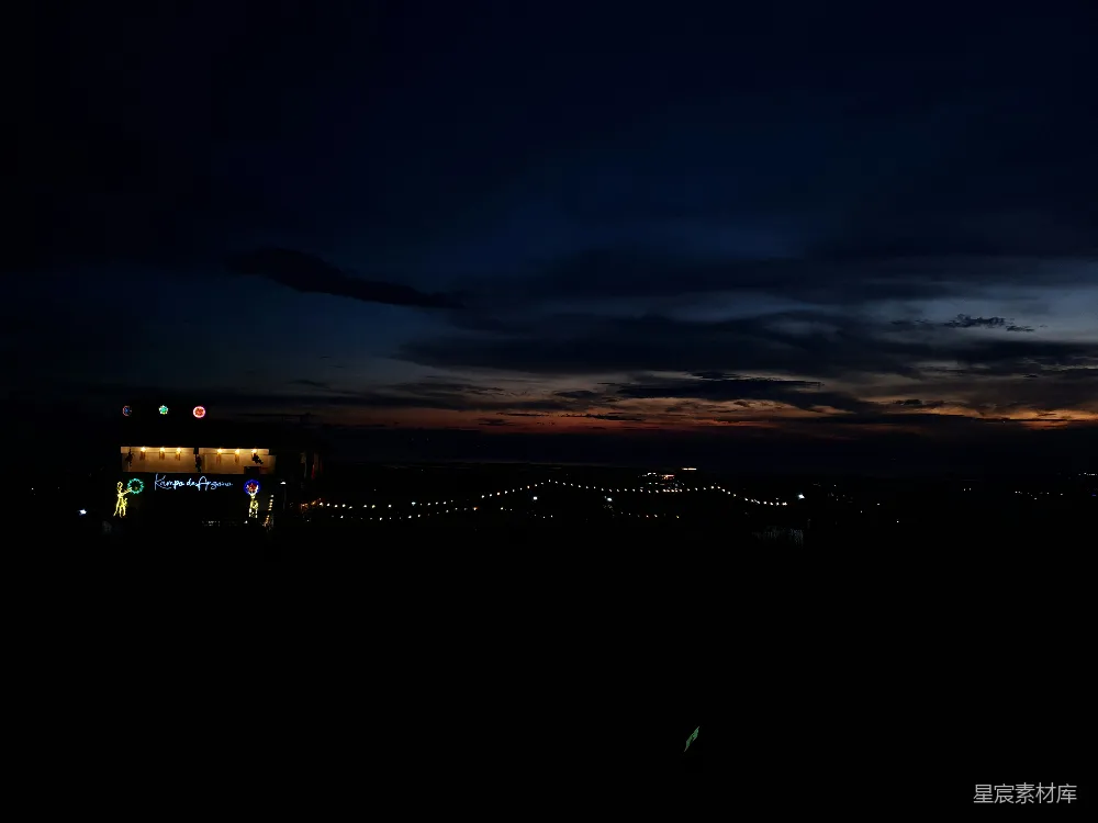 高清摄影 夜景 城市风光 城市夜景 灯光点缀 城市天际线 夜幕下的灯光与天空