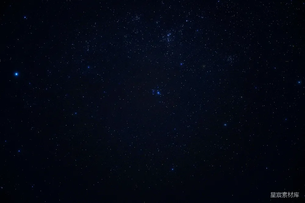 高清摄影 夜空 星空 宇宙 宁静 自然 夜空中闪烁的星星