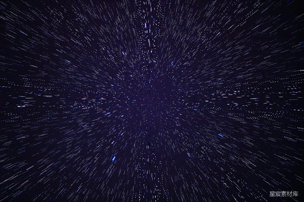 高清摄影 夜空 光线效果 宇宙 动态背景 科幻风格 流星雨