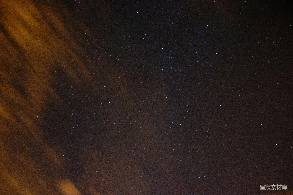 高清摄影 夜空 星星 宁静 自然 摄影 夜空中闪烁的星星