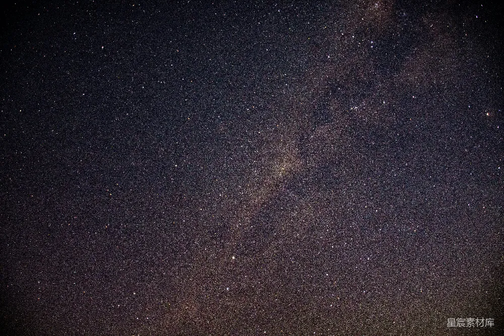 高清摄影 宇宙 夜空 星河 宁静 自然 璀璨星空下的银河