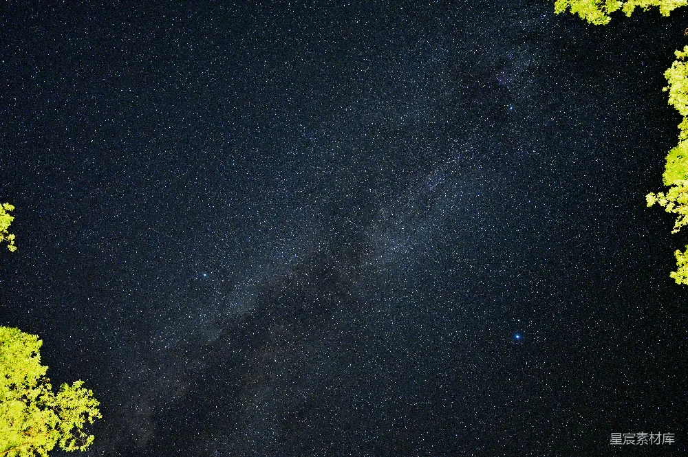 高清摄影 夜空 银河 自然 宁静 星空 夜空下的银河