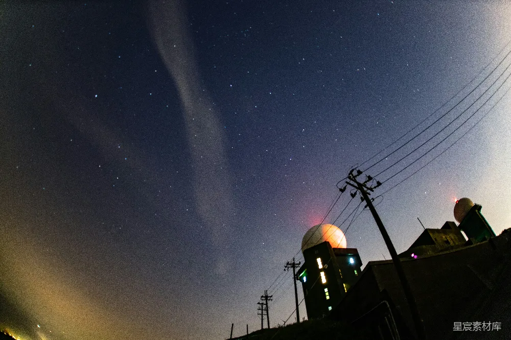 高清摄影 星空 月食 城市夜景 自然美景 城市建筑 月食下的星空