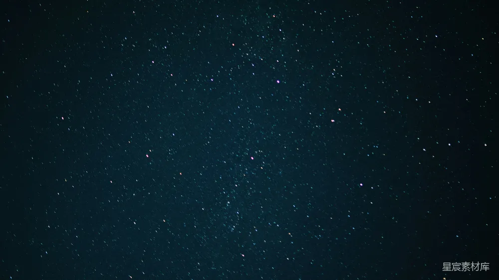 高清摄影 星空 宁静 深邃 自然 摄影 夜空中的繁星点点