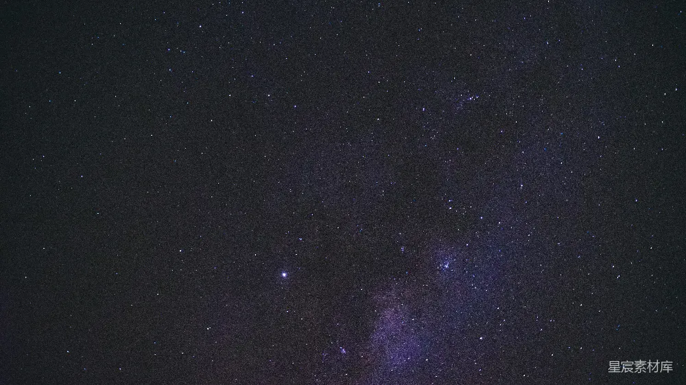高清摄影 星空 星云 宇宙 宁静 自然 夜空中闪烁的星云