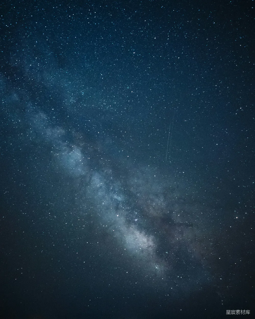 高清摄影 夜空 银河 星河 宇宙 宁静 夜空下的银河