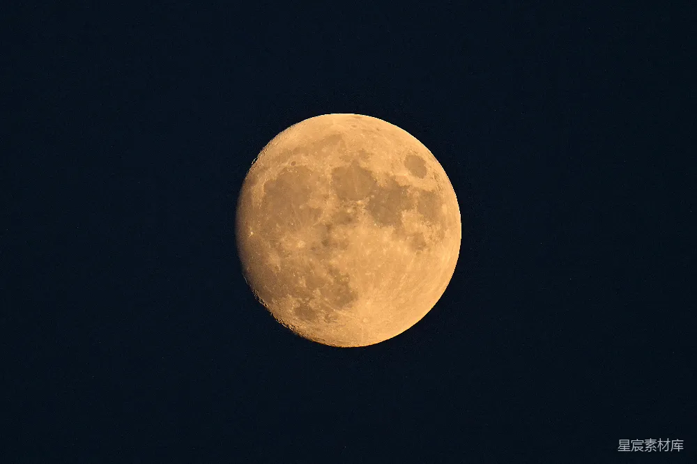 高清摄影 月亮 夜景 自然 宁静 浪漫 月圆之夜
