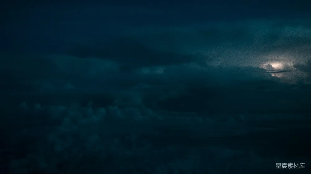 高清摄影 夜景 自然风光 雷电 黑暗 宁静 夜空中的闪电
