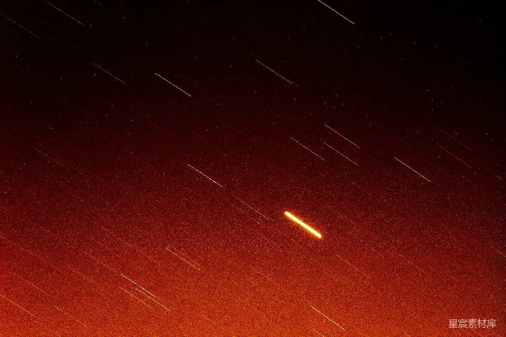 高清摄影 流星 夜空 天文现象 宁静 自然美景 流星雨