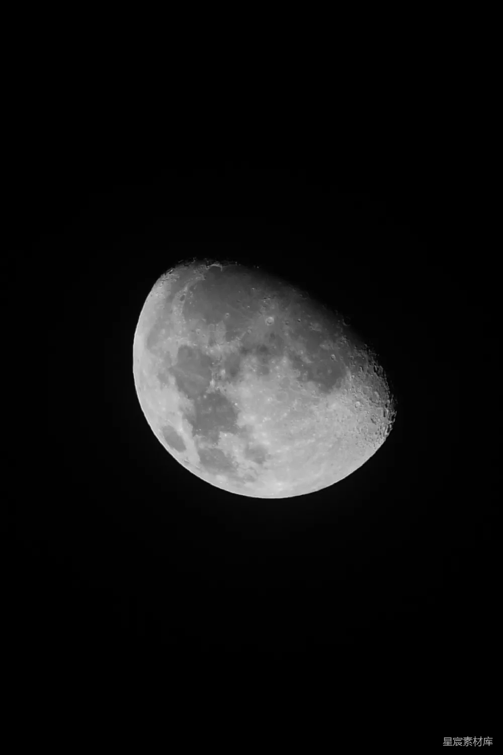 高清摄影 月球 夜景 自然 黑暗 宁静 月球