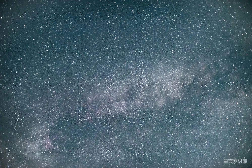高清摄影 夜空 星空 宇宙 自然 宁静 银河与流星