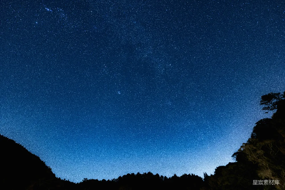 高清摄影 夜空 星星 自然美景 宁静 星空 夜空中的繁星点点