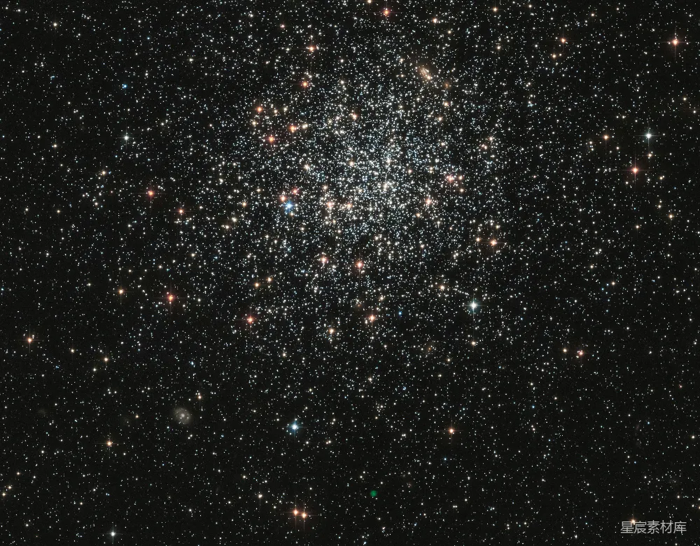 高清摄影 宇宙 星团 夜空 天文学 宇宙探索 璀璨星空中的星团