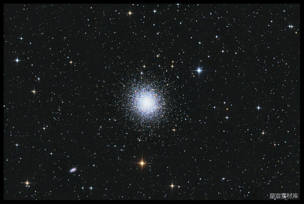 高清摄影 星团 宇宙 夜空 天文 深空 璀璨星团与银河