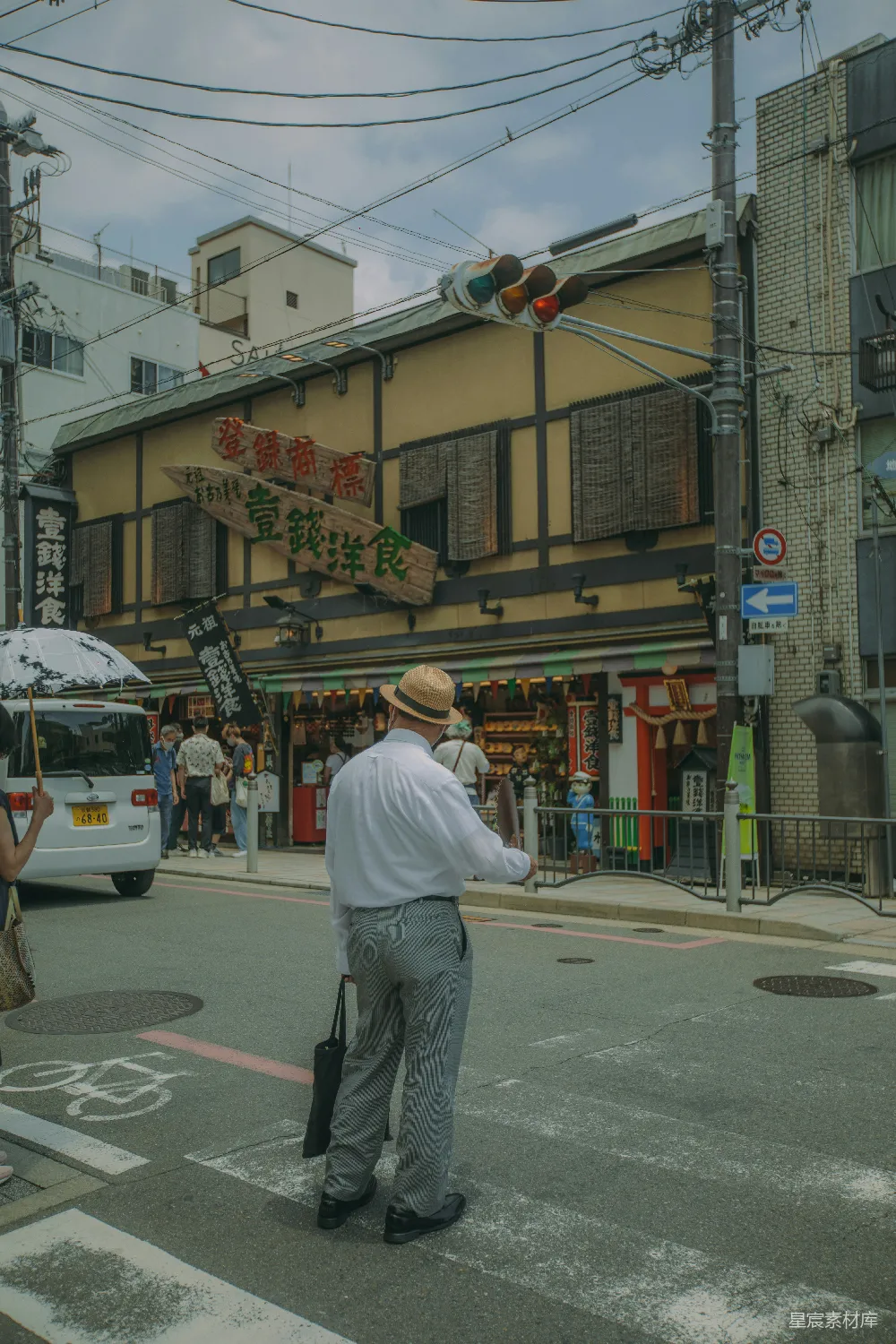 高清摄影 东京 老绅士 街道 传统 日常 老绅士的东京街头漫步