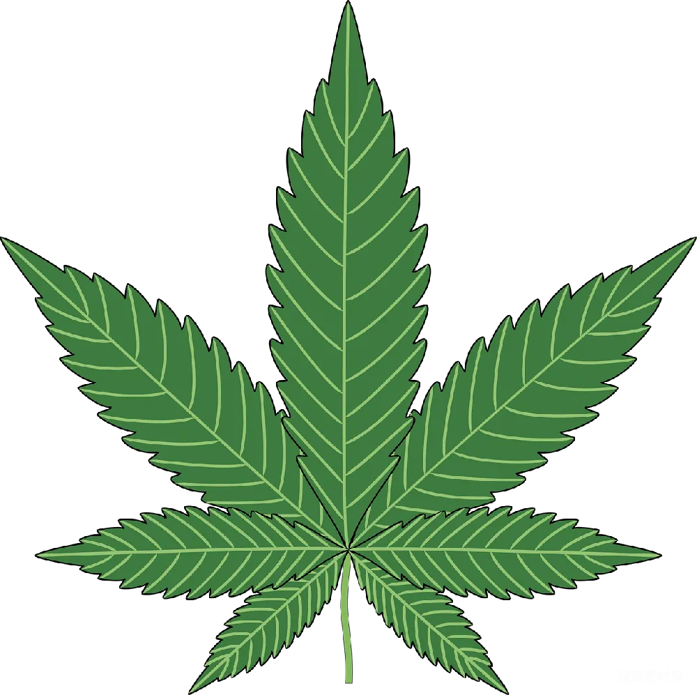 元素素材 元素 大麻