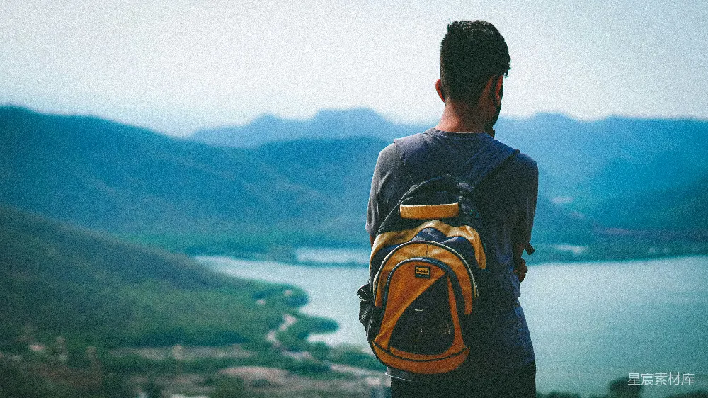 高清摄影 旅行 自然 风景 户外 自由 背起行囊，眺望远方